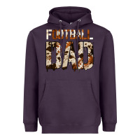 Plum no background american football dad Heavyweight Hoodie - Jasminsmagicworld