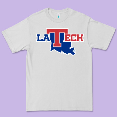 Louisiana Tech Athletics Premium Tee Designed By Artisfamous