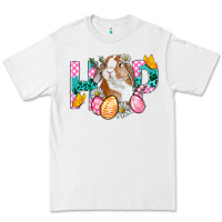 White Hop Bunny Easter Premium Tee - BundleAndBundleShop
