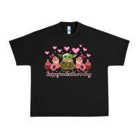 Black happy valentines day yoda Urban Heavy Tee - CowhideDigitalArt