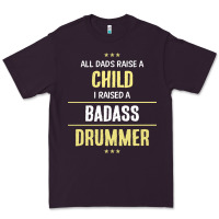 Plum i raised a badass drummer Premium Tee - artisFamous