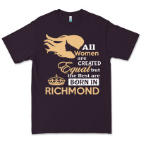 Plum women are born in richmond Premium Tee - artisFamous