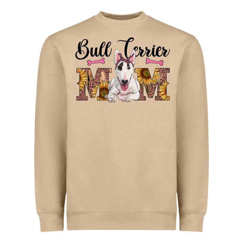 Western Bull Terrier Mom Heavyweight Sweatshirt by RanaPortraitStore | Teevron