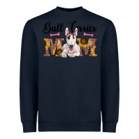 Navy western bull terrier mom Heavyweight Sweatshirt - RanaPortraitStore