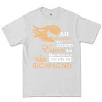 Dove Grey women are born in richmond Premium Tee - artisFamous