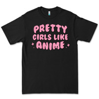 Black Pretty Girls Like Anime Premium Tee - artisFamous