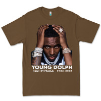 Cacao Rest in Peace Young Dolph Premium Tee - artisFamous