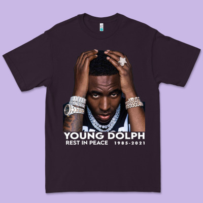 Rest In Peace Young Dolph Premium Tee Designed By Artisfamous