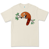 Bone red panda sleeping Premium Tee - artisFamous
