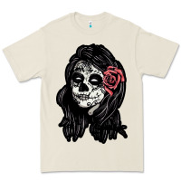 Bone sugar skull lady Premium Tee - artisFamous
