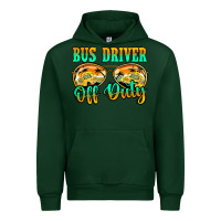 Forest Green Bus Driver Off Duty Urban Hoodie - Jasminsmagicworld