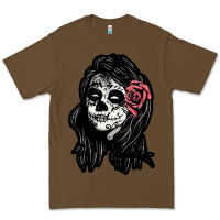 Cacao sugar skull lady Premium Tee - artisFamous