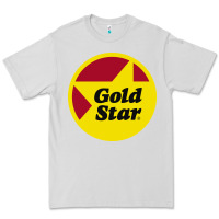 Dove Grey Gold Star Chili Resto Premium Tee - artisFamous