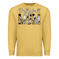 Antique Gold volleyball  mom Premium Sweatshirt - Jasminsmagicworld