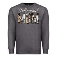 Charcoal Heather volleyball  mom Premium Sweatshirt - Jasminsmagicworld