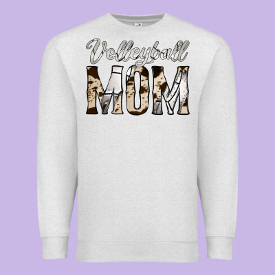 Volleyball  Mom Premium Sweatshirt Designed By Jasminsmagicworld