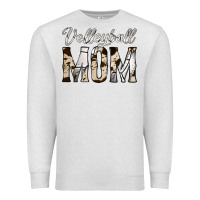 Oatmeal Heather volleyball  mom Premium Sweatshirt - Jasminsmagicworld