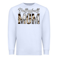 White volleyball  mom Premium Sweatshirt - Jasminsmagicworld