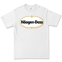 White häagen dazs Cafe and Resto Premium Tee - artisFamous
