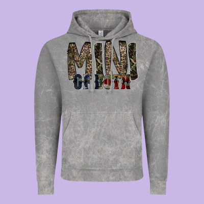 Mini Of Both Vintage Hoodie Designed By Racoondesign