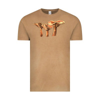 Vintage Camel Lactarius Rufus Mushroom Illustrations Vintage Tee - LillyAllenDesigns