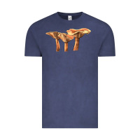 Lactarius Rufus Mushroom Illustrations Vintage Tee | Teevron