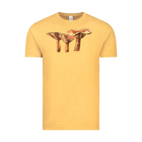 Vintage Mustard Lactarius Rufus Mushroom Illustrations Vintage Tee - LillyAllenDesigns