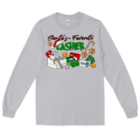 Moon Dust Santa's Favorite Cashier Long Sleeve Tee - LillyAllenDesigns