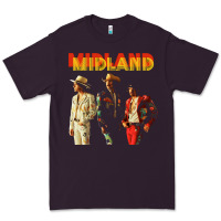 Plum midland Premium Tee - artisFamous