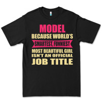 Black model funniest isn't a jobtitle Premium Tee - artisFamous