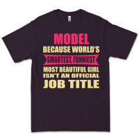 Plum model funniest isn't a jobtitle Premium Tee - artisFamous