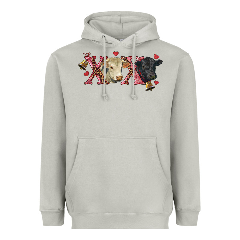 Xoxo Charolais And Black Angus Heavyweight Hoodie by RanaPortraitStore | Teevron