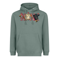 Sage xoxo charolais and black angus Heavyweight Hoodie - RanaPortraitStore