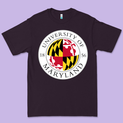 University Of Maryland Premium Tee Designed By Artisfamous