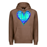 Chestnut Mermaid Heart Premium Hoodie - Jasminsmagicworld