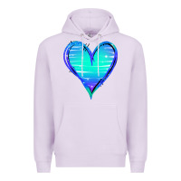 Lilac Mermaid Heart Premium Hoodie - Jasminsmagicworld