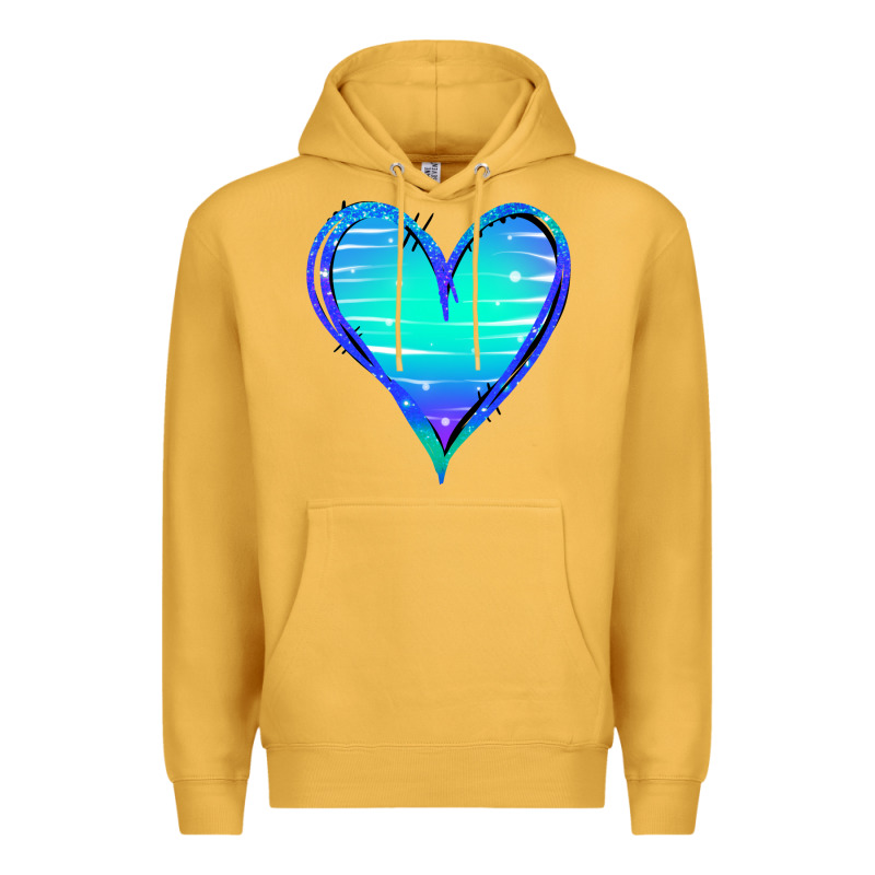 Mermaid Heart Premium Hoodie by Jasminsmagicworld | Teevron