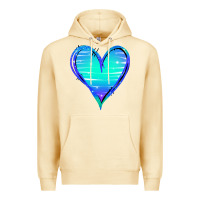 Pina Colada Mermaid Heart Premium Hoodie - Jasminsmagicworld