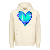 Sandshell Mermaid Heart Premium Hoodie - Jasminsmagicworld