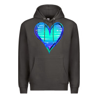 Smoke Mermaid Heart Premium Hoodie - Jasminsmagicworld