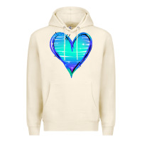 Tofu Mermaid Heart Premium Hoodie - Jasminsmagicworld