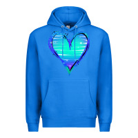 True Royal Mermaid Heart Premium Hoodie - Jasminsmagicworld