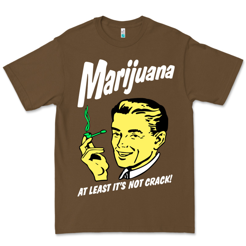 Smoking Marijuana Premium Tee by artisFamous | Teevron