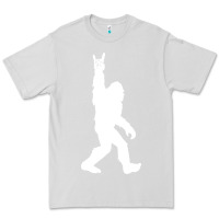Dove Grey funny bigfoot rock and roll t shirt for sasquatch believers Premium Tee - artisFamous