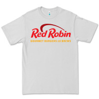 Dove Grey Resto Red Robin Premium Tee - artisFamous