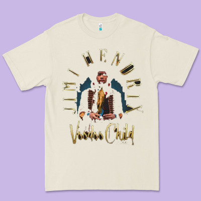 Jimi Hendrix Premium Tee Designed By Artisfamous