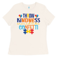 Bone Throw kindness around like confetti Ladies Tee - CowhideDigitalArt