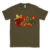 Army Green Bonita Classic Tee - FaDigitalArtStudio