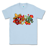 Dusty Blue Bonita Classic Tee - FaDigitalArtStudio
