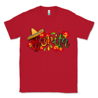 Red Bonita Classic Tee - FaDigitalArtStudio